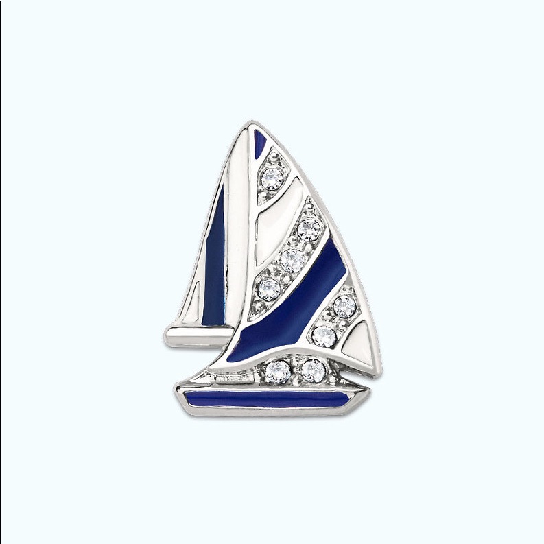Keep Collective Silver Sailboat Charm 15$